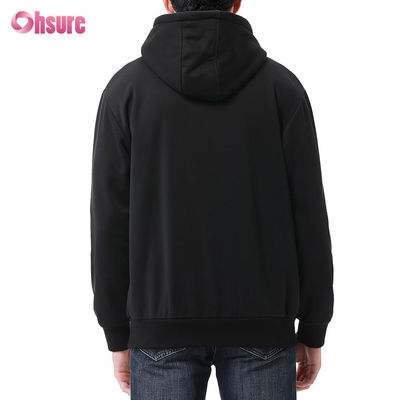 Мужская XL Custom Design Heavyweight Quarter Zip Hoodie 100% хлопчатобумажная французская Терри Crew Neck Sweatshirt Зимний стиль