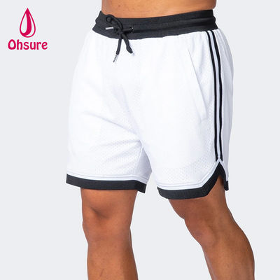 Oem Solid Color Men Summer Breathable Mesh Gym Shorts Training Workout Wear Quick Dry Gym Shorts для мужчин Спортивная одежда Новые шорты