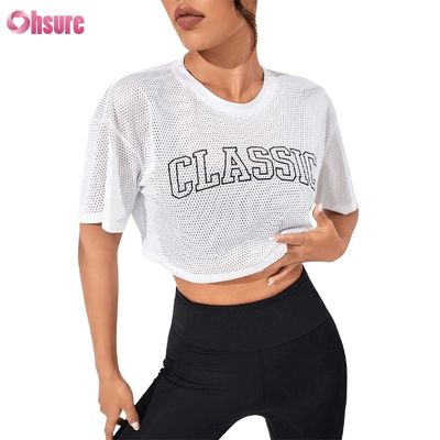 OEM Factory Price Summer Light Weight Outdoor Workout Mesh Tank Top для женщин