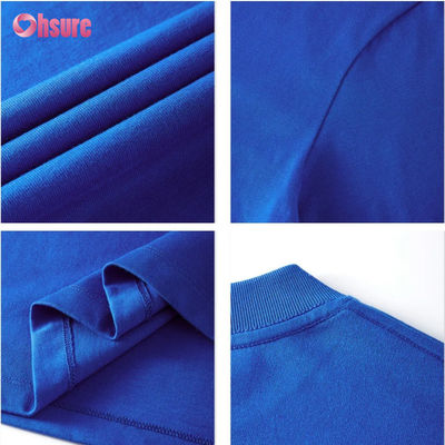 ODM 220 GSM 100 Cotton Plain Short Sleeve Oversized Mens Thick Tshirt Heavyweight Essentials Blank Custom Logo T-shirt Sport (Стандартный логотип) Простая хлопчатобумажная короткая рукава мужская толстая футболка