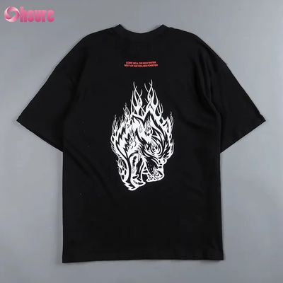 Футболка оверсайз 300GSM Heavyweight Blank на заказ 100% хлопок Женские футболки с принтом