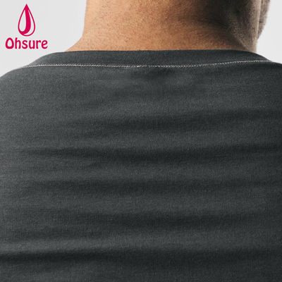 OEM Custom Logo Quick Dry Zig-Zag Stitching Sports Top Muscle Fit Men Fitness Gym Training Men's Shirts Blank Casual Printed (Оригинальное издание)