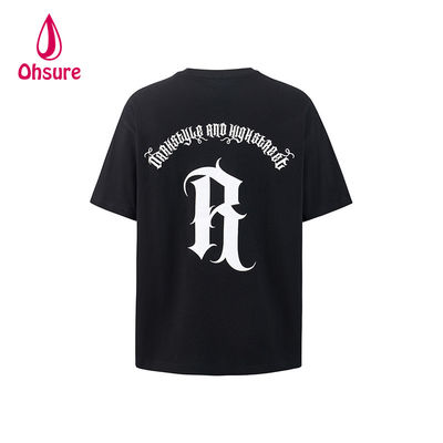 Ohsure Custom Logo Streetwear Design 100% Cotton Fashion Tie-Dye Большие мужские графические футболки